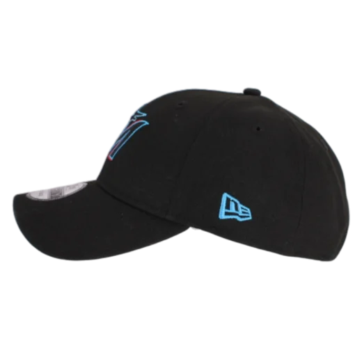 New Era – 9Forty Miami Marlins - Svart Reglerbar Kepssecond view