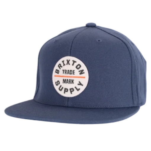 Brixton - Oath III - Blå Snap Back keps