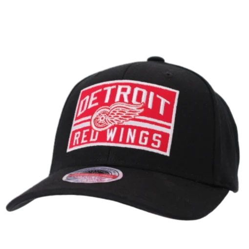 Mitchell & Ness - Horizon Patch - Detroit Red Wings - Svart Keps