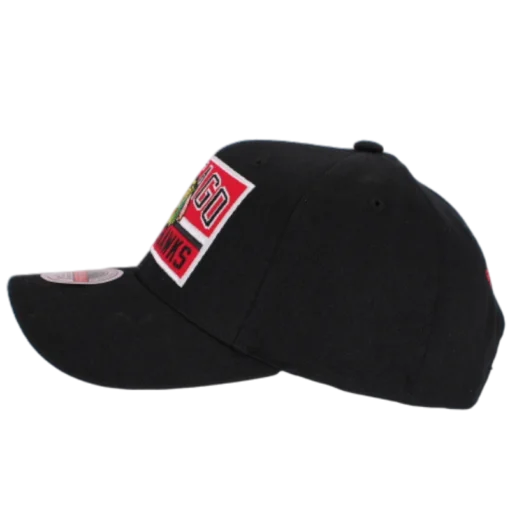 Mitchell & Ness - Horizon Patch - Chicago Blackhawks - Svart Kepssecond view