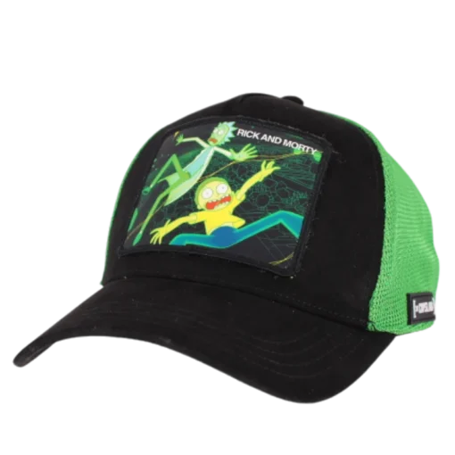 Capslab - Rick & Morty - Grön truckerkeps