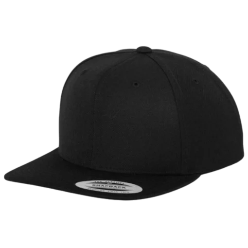 Flexfit - Classic Snapback - Svart  snapback keps