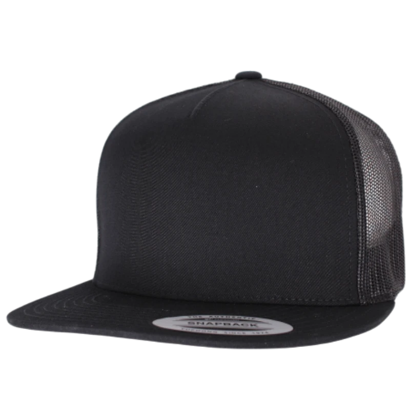 Flexfit svart trucker keps