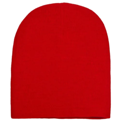 Flexfit - Knitted Hat - Röd mössa