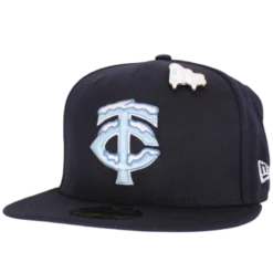 New Era - Minnesota Twins Pin Pack - Svart 59Fifty fitted keps
