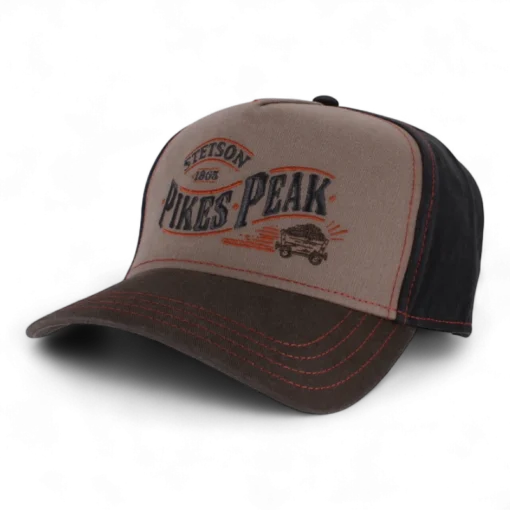 Stetson - Pikes Peak - Grå Truckerkeps