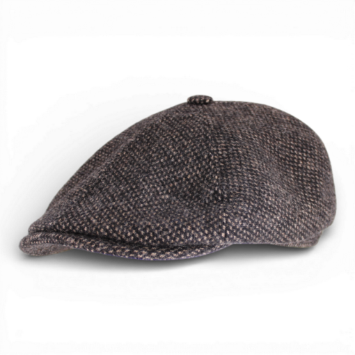 Stetson - 6-Panel Cap Wool - Svart