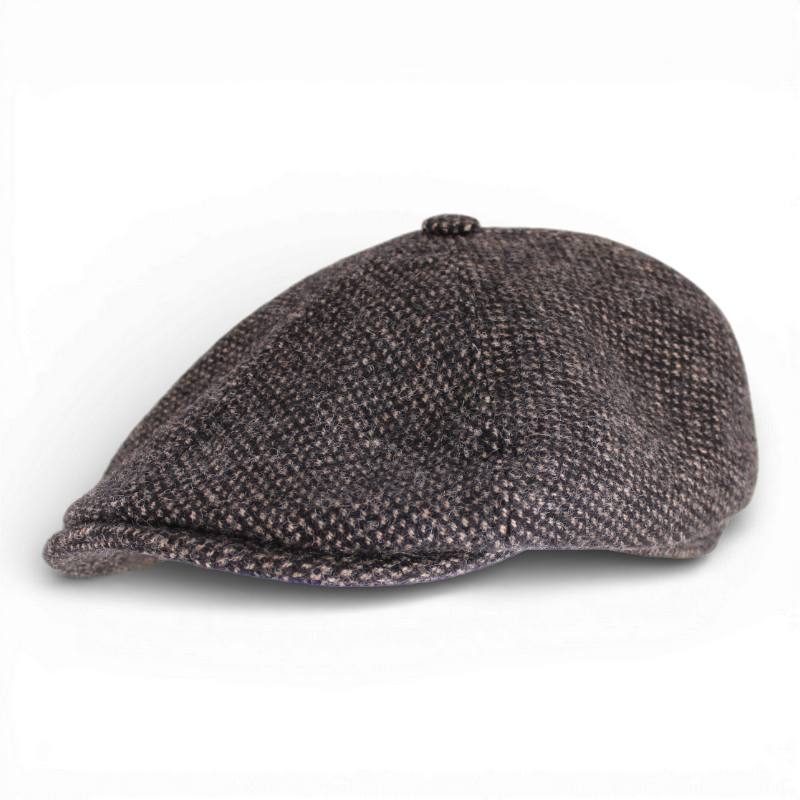 Stetson - 6-Panel Cap Wool - Svart