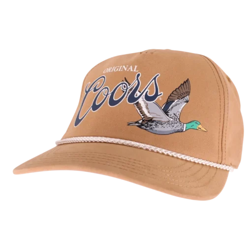 American Needle – Coors Beer Cappy – Orangebrun Snapback